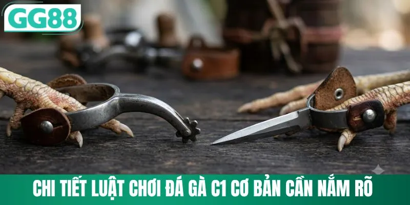 Đá Gà C1 Trực Tiếp Từ GG88 Với Những Chiến Kê Siêu Hạng 2 Chi tiết luật chơi đá gà C1 cơ bản cần nắm rõ